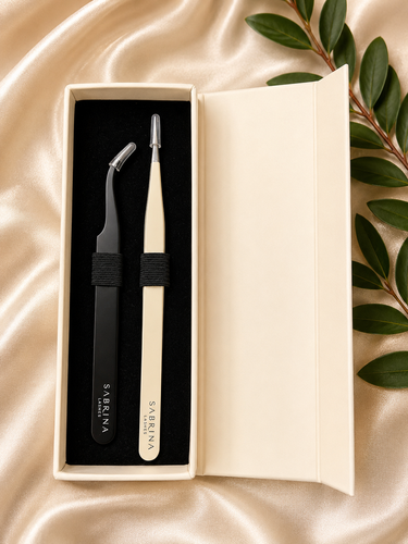 Sabrina lashes Tweezers Set 2pieces