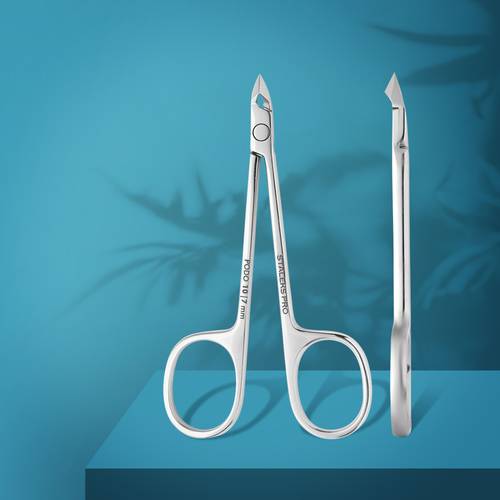 Podology scissors style nippers for cuticle and callus PODO 10 7 mm