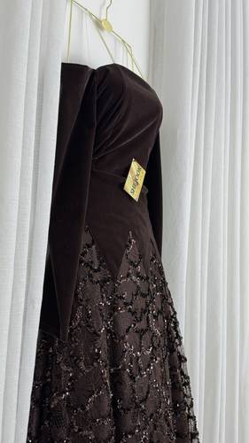 فستان سهرة الشتاء جوزا - XS