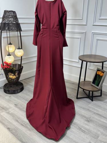 فستان بخامة الباربي بتطريز يدوي - 3XL
