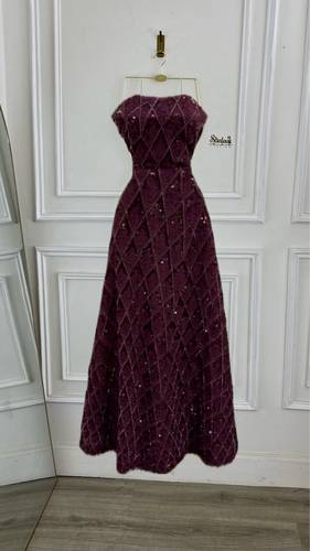 فستان سهره يميلي - XS
