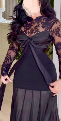 فستان سهره ناعم جوجي - XS