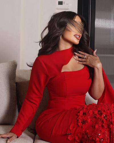 فستان سهره ورد - 3XL