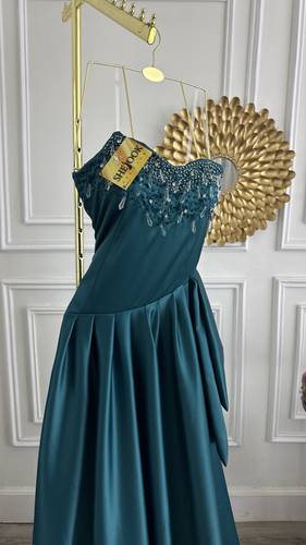 فستان سهره  بترولي - XS