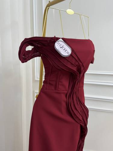 فستان ناعم لمناسبات المميزه - 3XL