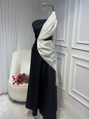 فستان غنج بنمط كسرات - 3XL
