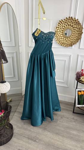 فستان سهره  بترولي - XS
