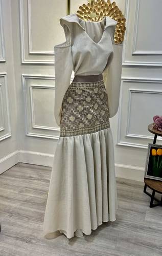 فستان تنور وبلوزه رمضانيه - 3XL