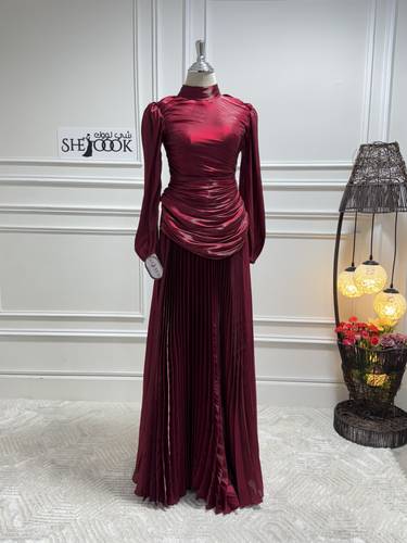 فستان سهره بالون المميز الراقي  - 3XL