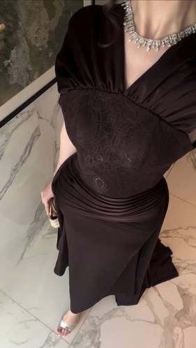 فستان ناعم بيان - XS