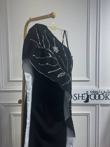 فستان قطعتين تطريز كرستال - 3XL