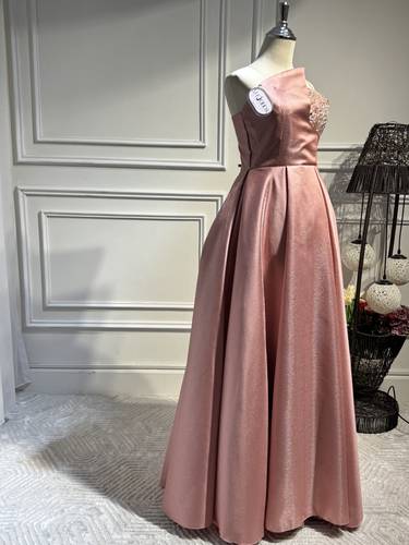 فستان سهره بخامة التفته الروسي - 3XL