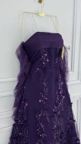 فستان سهره ليلكي - XS