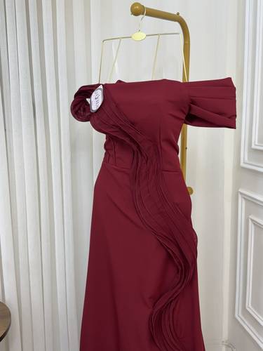 فستان ناعم لمناسبات المميزه - 3XL