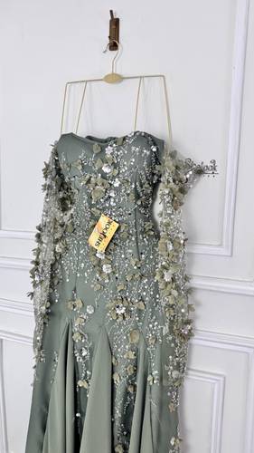 فستان سهره - لفندر - 3XL