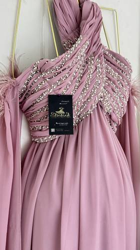 فستان حوامل جديد بنمط لف رقبه - 3XL