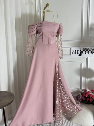 فستان هبي بخامة الباربي - 3XL