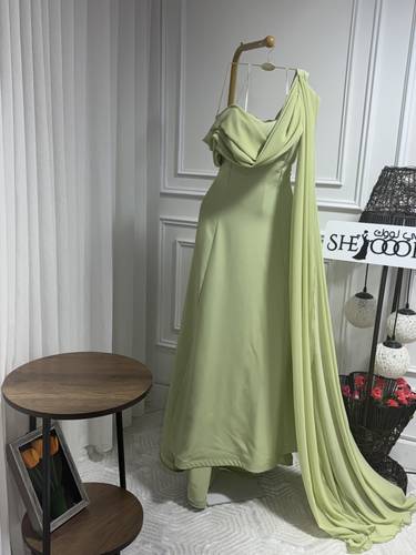 فستان ناعم وأنيق  - اسود - 3XL