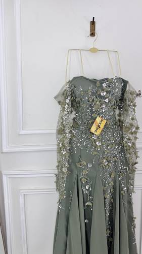 فستان سهره - لفندر - 3XL