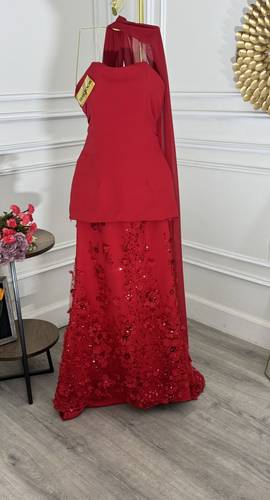 فستان سهره دعاء - 3XL