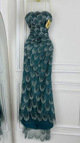 فستان سهره موج - L