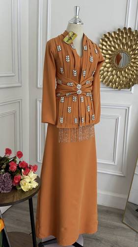 فستان سهره هدب - 3XL