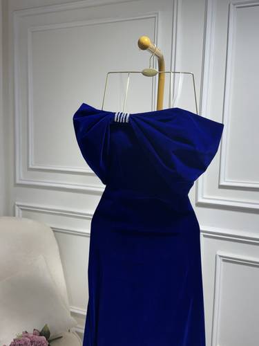 فستان بخامة الجوخ شتوي - 3XL