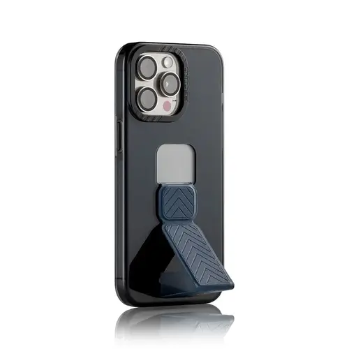 كفر جوال مع مسكة باللون الكحلي للايفون 15PRO MAX من FECUND
