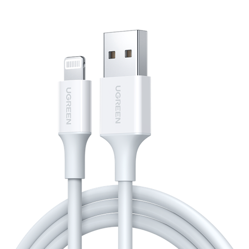 كيبل USB-A to Lightning جلد بطول 2م من يوجرين