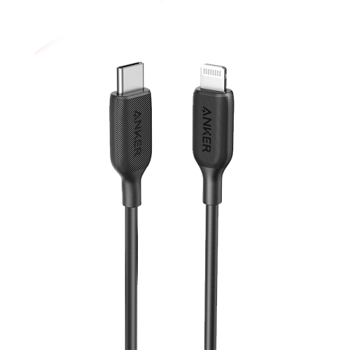 كيبل شحن للايفون USB-C الى Lightning يدعم الشحن السريع PD بطول 1.8 متر من انكر 