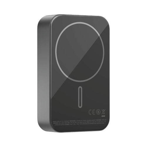 بطارية شحن متنقلة X2 Ultra Compact بسعة 20000mAh بقوة 15W تدعم ماج سيف من موماكس - أسود