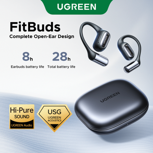 سماعة أذن لاسلكيه FitBuds من يوجرين - أسود