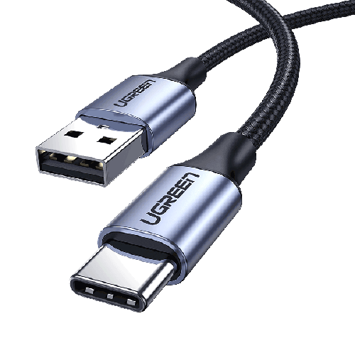 كيبل USB-A to USB-C قماش بطول 2M من يوجرين