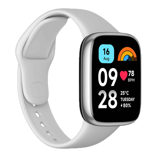 ساعة ذكية Redmi Watch 3 Active من شاومي _ رمادي
