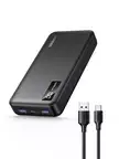 شاحن متنقل بمنفذين USB ومنفذ PD بسعة 20000MAH وبقوة 20W - من يوجرين - رمادي