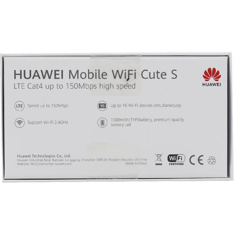 راوتر Huawei cute s Cat4 WIFI E5576-856- أسود