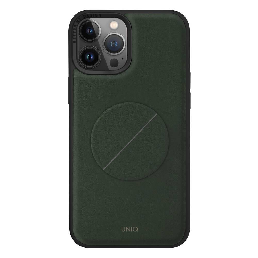 كفر أيفون نوفو من يونيك (أخضر) UNIQ Novo, iPhone 14 Pro Max