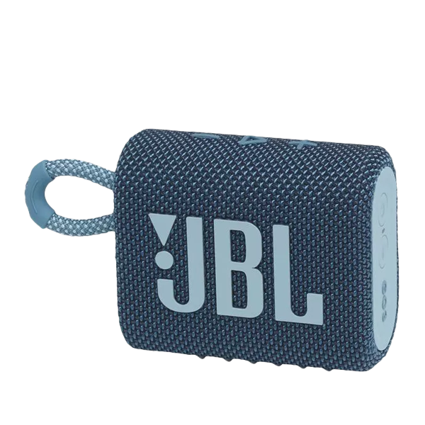 سماعة بلوتوث مضادة للماء JBL Go3 (أزرق)