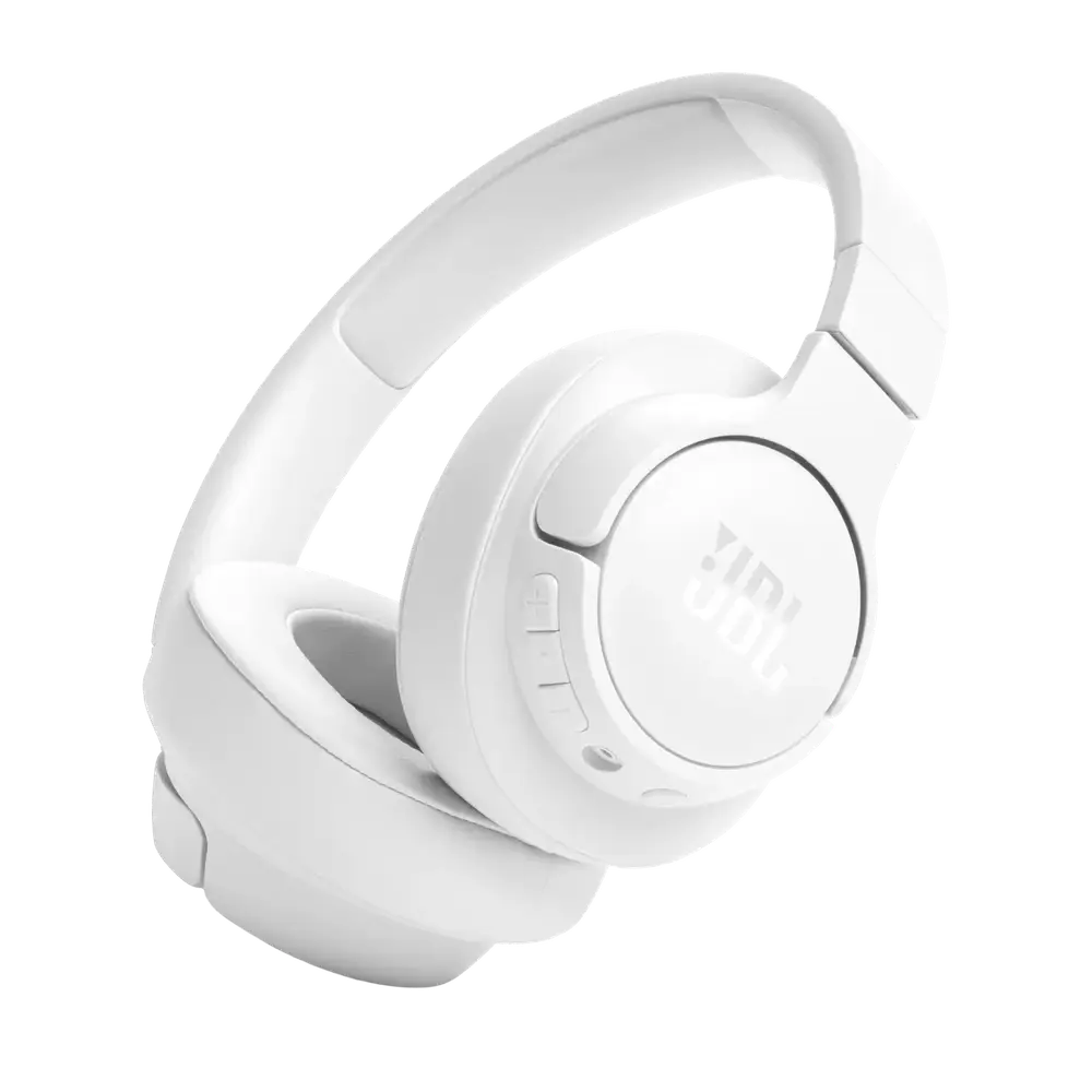 سماعات رأس لاسلكية (أبيض) JBL Tune 720BT