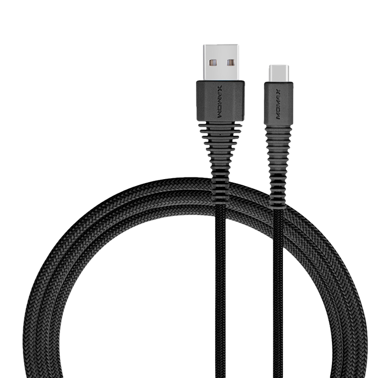 كيبل شحن Momax USB-A to USB-C 1.2m