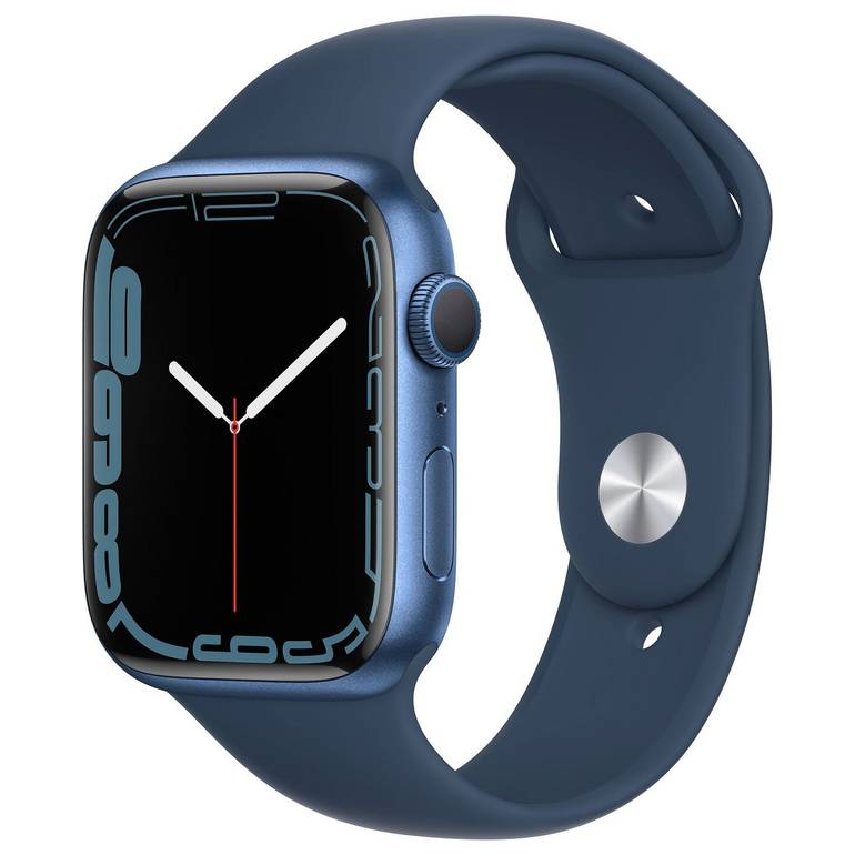 ساعة ابل الإصدار السابع 45 مم (أزرق) Apple watch 7 