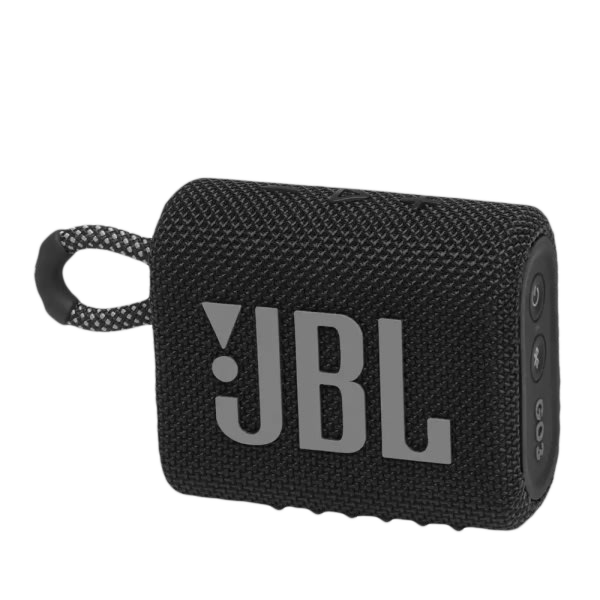 سماعة بلوتوث مضادة للماء JBL Go3 (أسود)