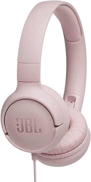 سماعة رأس سلكية JBL TUNE 500 (وردي)