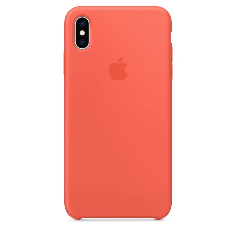 كفر أبل، أيفون اكس اس ماكس، سليكون برتقالي Apple