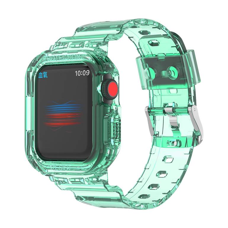 سوار ساعة آبل (أخضر) Coteetci Glacier 41mm 45mm