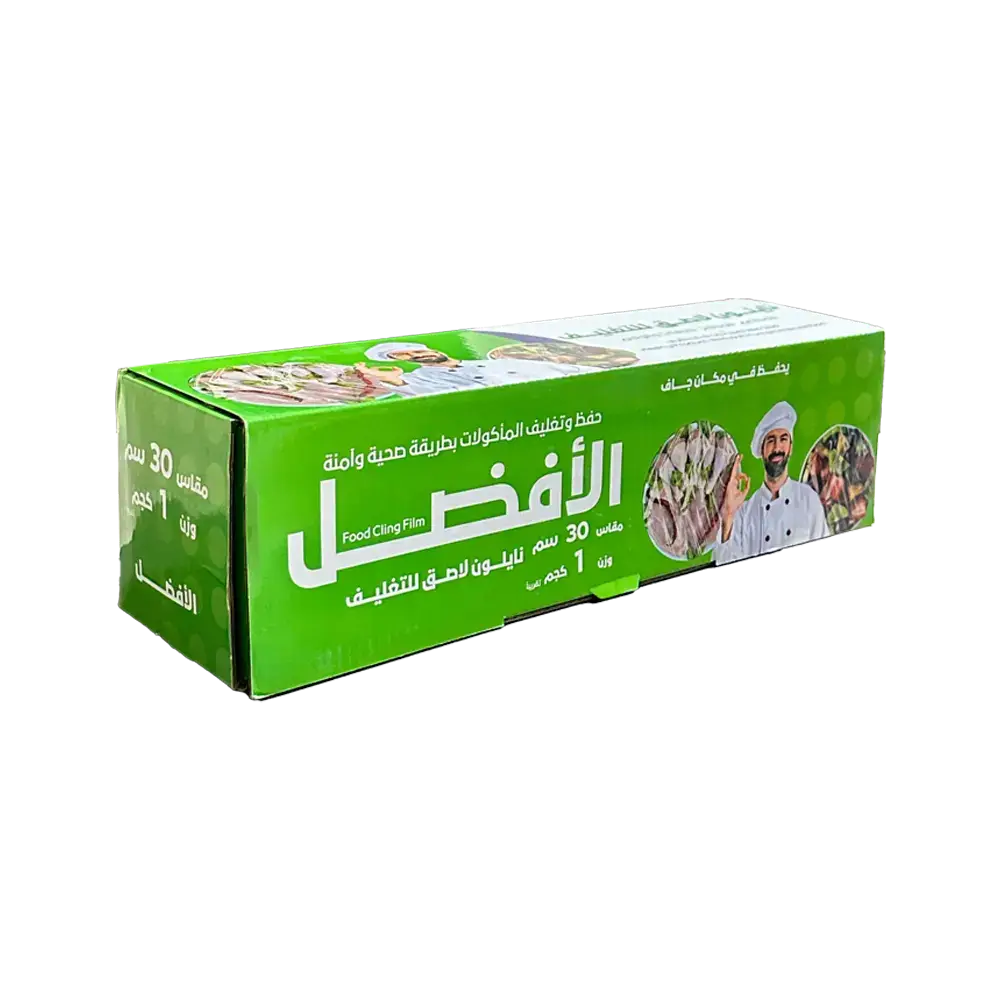 رول نايلون لاصق للتغليف