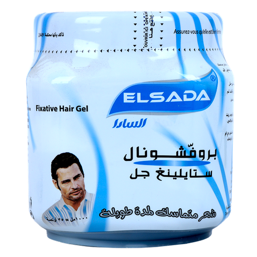 جل شعر السادا ازرق لتصفيف الشعر - 1000مل Sada Blue Hair Styling Gel - 1000ml