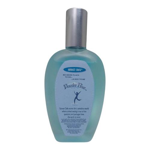 عطر صنسيت كافيه بودر بلو عطر الانتعاش - 100مل   Sunset Cafe Powder Blue Fresh Fragrance - 100ml