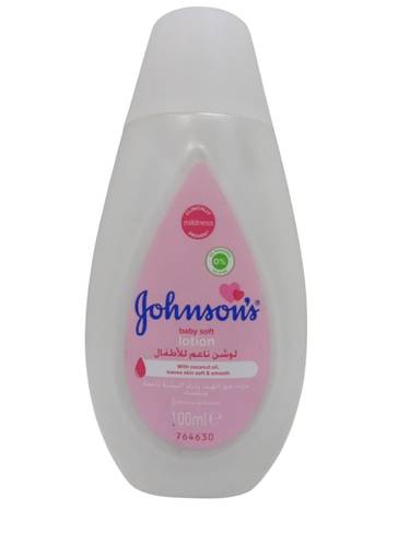 لوشن ناعم للاطفال من جونسون - 100مل Johnson's Baby Soft Lotion - 100ml