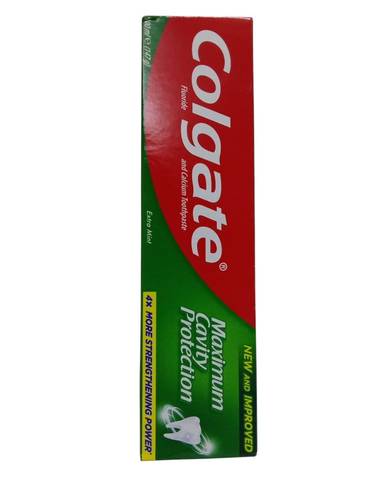 معجون اسنان اقصى حماية من التسوس بالنعناع من كولجيت - 100مل  Colgate Maximum Cavity Protection Mint Toothpaste - 100ml